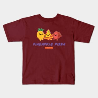 Pineapple Pizza Podcast Cuties Kids T-Shirt